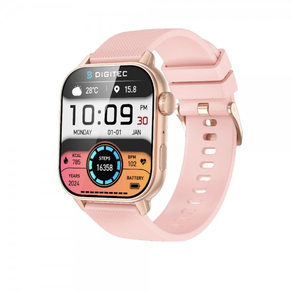 Digitec Slimmer Smartwatch PK Pink Digitec Slimmer Smartwatch PK Pink